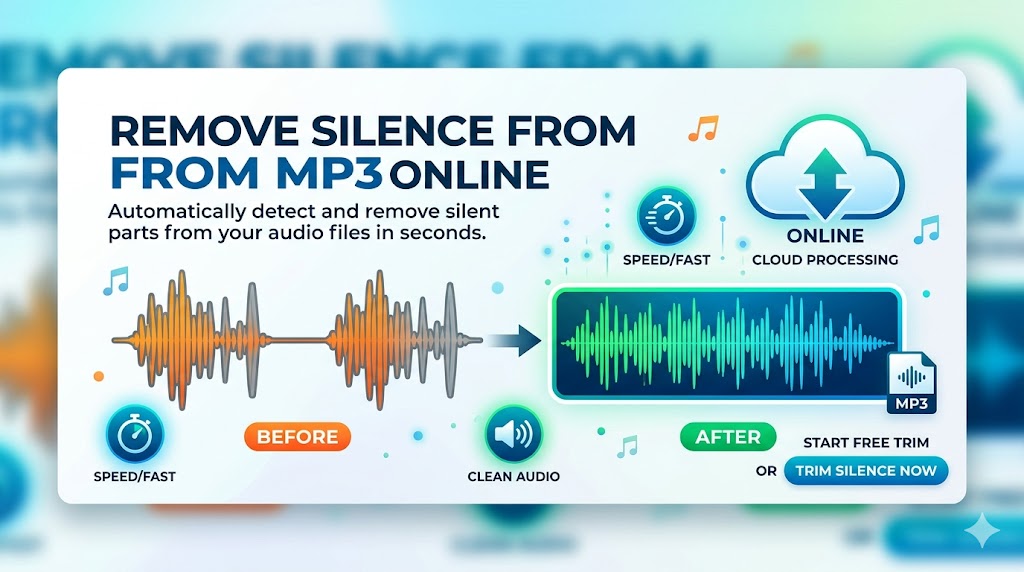 Remove Silence from MP3 Online