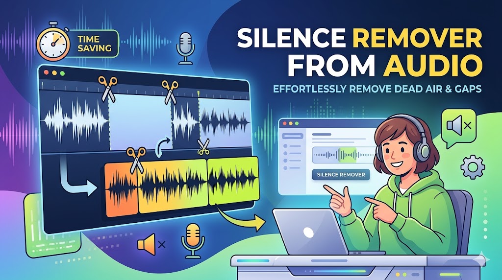 Silence Remover from Audio